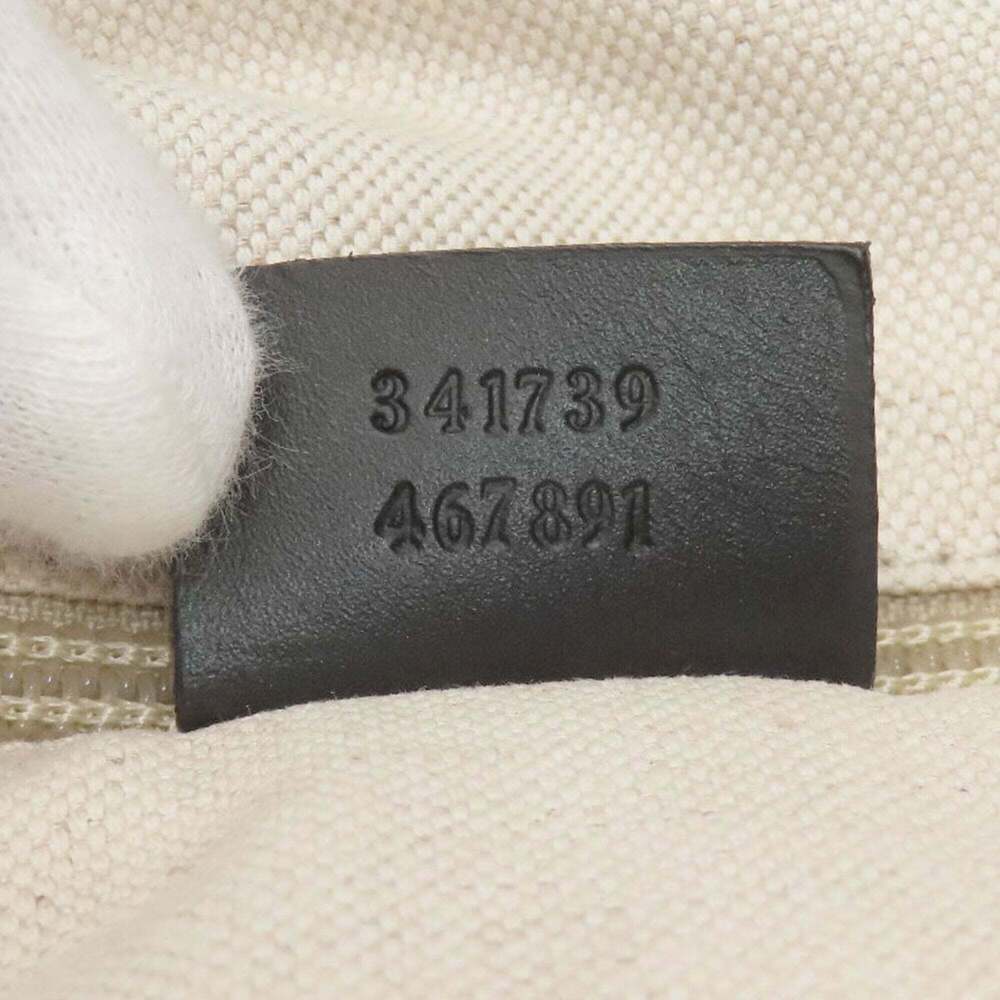 GUCCI Gray Canvas Tote Bag - Picture 7 of 16